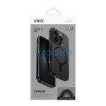 Uniq Combat Apple iPhone 16 Pro MagSafe szilikon tok, karbon fekete