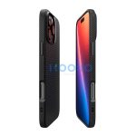 Spigen Liquid Air Apple iPhone 16 Pro tok, Matte Black, fekete ACS08117