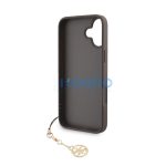 Guess 4G Charm Apple iPhone 16 Plus Tone on Tone hátlap tok, barna