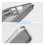 Matrix Apple iPhone 15 Pro Max hátlap tok kameravédő peremmel, fekete