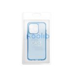 Matrix Apple iPhone 15 Pro Max hátlap tok kameravédő peremmel, kék