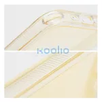 Matrix Apple iPhone 15 Pro Max hátlap tok kameravédő peremmel, sárga