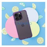 Matrix Apple iPhone 16 hátlap tok kameravédő peremmel, lila