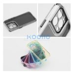 Matrix Apple iPhone 16 Plus hátlap tok kameravédő peremmel, fekete