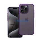 Matrix Apple iPhone 16 Plus hátlap tok kameravédő peremmel, lila