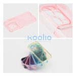 Matrix Apple iPhone 16 Plus hátlap tok kameravédő peremmel, rózsaszín