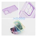 Matrix Apple iPhone 16 Pro Max hátlap tok kameravédő peremmel, lila