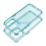 Matrix Apple iPhone 16 Pro hátlap tok kameravédő peremmel, zöld/menta