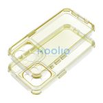 Matrix Apple iPhone 16 Pro hátlap tok kameravédő peremmel, sárga