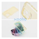 Matrix Apple iPhone 16 Pro hátlap tok kameravédő peremmel, sárga