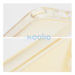 Matrix Samsung Galaxy S24 Ultra hátlap tok kameravédő peremmel, sárga