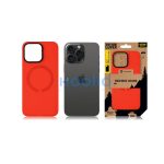 Tactical MagForce Aramid Apple iPhone 15 Pro Max MagSafe kompatibilis tok, piros