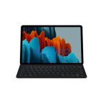 Samsung TAB S7 billentyűzetes flip tok mobil eszközhöz, QWERTY, fekete (EF-DT630BBGGDE) Csomagolássérült