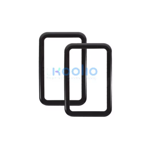 Huawei Honor Watch ES, Kijelzővédő fólia, ütésálló fólia (az íves részre nem hajlik rá!), Tempered Glass (edzett üveg), fekete, 2 db / csomag