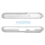 Apple iPhone 15 Pro Max, Szilikon tok, Spigen Liquid Crystal Glitter, átlátszó