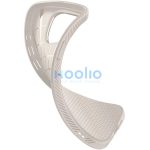 Apple iPhone 15 Pro Max, Szilikon tok, Spigen Liquid Air, háromszög minta, bézs