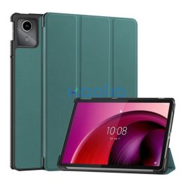   Lenovo Tab M11 (11.0) TB-330, mappa tok, Trifold, sötétzöld