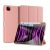 Apple iPad Pro 11 (2024 / 2025), mappa tok, Smart Case, érintőceruza tartó, Dux Ducis Domo, rózsaszín