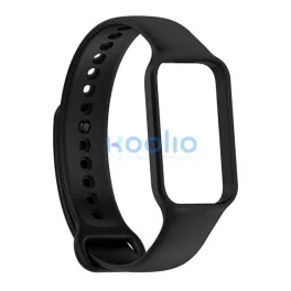   Xiaomi Smart Band 8 Active / Redmi Smart Band 2, szilikon pótszíj, állítható, fekete