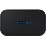 Hálózati töltő adapter, 25W, USB Type-C aljzat, USB Type-C - USB Type-C kábellel, PD, PDO / PPS, GaN, gyorstöltés, Samsung, fekete, gyári