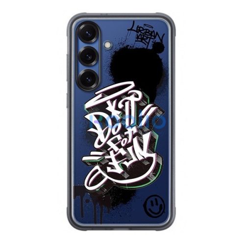 Samsung Galaxy S25 Plus SM-S936, Műanyag hátlap védőtok, cserélhető hátlap, Flip Suit, fekete, gyári