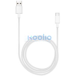   Adatkábel, USB Type-C - USB, 1 méter, Huawei, fehér, gyári