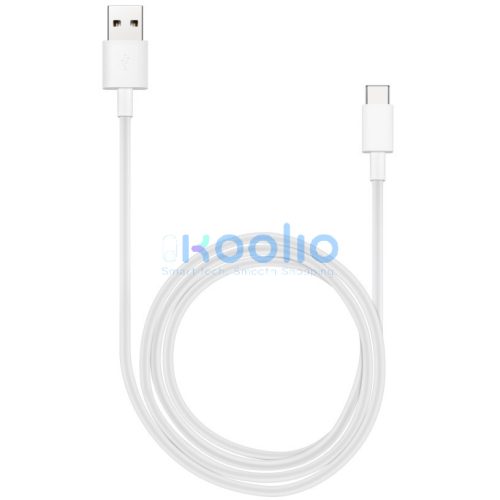 Adatkábel, USB Type-C - USB, 1 méter, Huawei, fehér, gyári