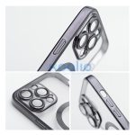 Electro Mag Apple iPhone 16 Plus MagSafe kompatibilis hátlap tok, fekete