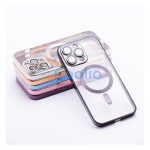 Electro Mag Apple iPhone 16 Plus MagSafe kompatibilis hátlap tok, fekete