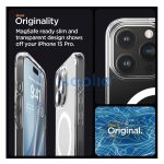 Spigen Ultra Hybrid MagFit Apple iPhone 16 Pro tok, MagSafe, Frost Clear, átlátszó