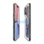 Spigen Ultra Hybrid MagFit Apple iPhone 16 Pro tok, MagSafe, Frost Clear, átlátszó
