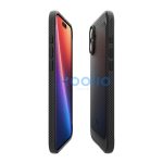 Spigen Rugged Armor MagFit Apple iPhone 16 Plus tok, Matte Black, fekete