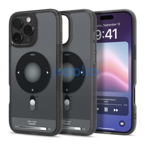 Spigen Ultra Hybrid MagFit Apple iPhone 16 Pro Max tok, MagSafe, Classic, fekete