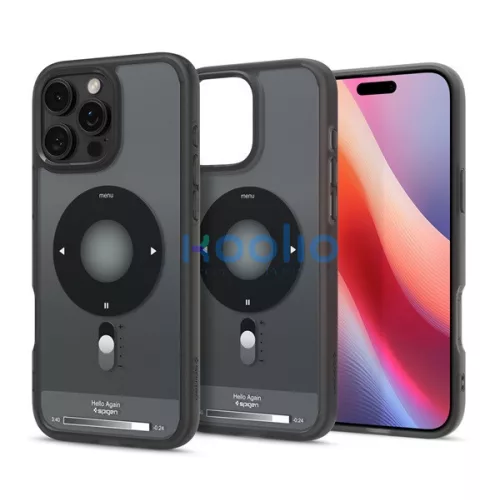 Spigen Ultra Hybrid MagFit Apple iPhone 16 Pro tok, MagSafe, Classic, fekete