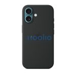 Apple iPhone 16 MagSafe gyári szilikon tok, fekete