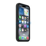 Apple iPhone 16 MagSafe gyári szilikon tok, fekete