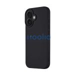 Tactical MagForce Velvet Smoothie Apple iPhone 16 MagSafe tok, Asphalt, fekete