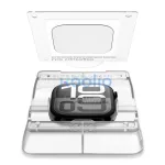 Spigen EliteShield EZ Fit Apple Watch 11 /Watch 10 46mm kijelzővédő fólia felhelyező kerettel (2db)
