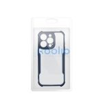 iPhone 16 ütésálló tok erősített peremmel, tengerészkék