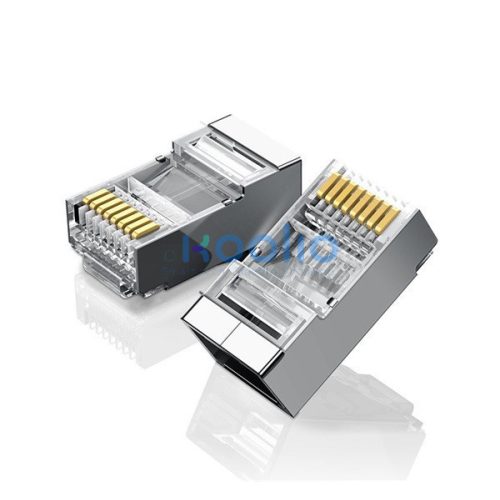 Ugreen RJ45 Ethernet fém csatlakozó, 8P / 8C, Cat.6, UTP (10db)