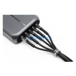 Forcell F-Energy C260 USB-C-USB-C QC4.0 töltő / adatkábel, PD 5A, 100W, 1,2m, fekete