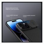 Nillkin CamShield Pro Apple iPhone 16 Pro műanyag hátlap tok, fekete