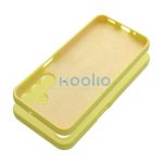 2mm Samsung Galaxy A16 5G szilikon tok, világos sárga