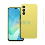 2mm Samsung Galaxy A16 5G szilikon tok, világos sárga