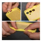 2mm Samsung Galaxy A16 5G szilikon tok, világos sárga