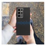 Frame Samsung A16 5G közepesen ütésálló tok kameravédő kerettel, fekete