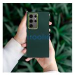 Frame Samsung A16 5G közepesen ütésálló tok kameravédő kerettel, zöld