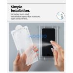 Spigen EliteShield EZ Fit HD Samsung Galaxy S25+ kijelzővédő fólia felhelyező kerettel (1db)