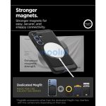 Spigen Rugged Armor MagFit Samsung Galaxy S25+ tok, Matte Black, fekete
