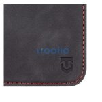 Tactical Xproof Samsung Galaxy S25 Ultra flip/oldalra nyíló tok, fekete